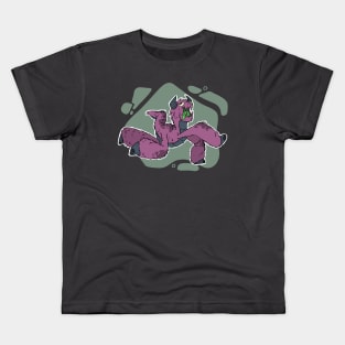 Happy Derpy Monster Kids T-Shirt